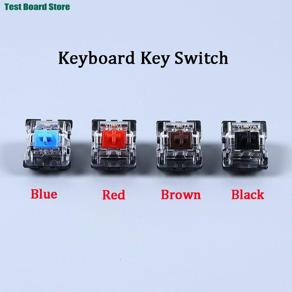 Gaming Keyboard Blue Switches - 2핀 클릭형 선형 촉각 무소음 키보드