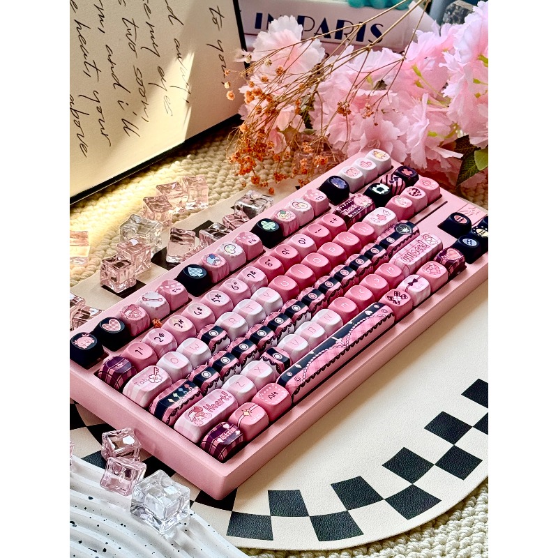 Gaming Keyboard Theme - 142키 애니메이션 슈고차라 귀엽고 달콤한 테마