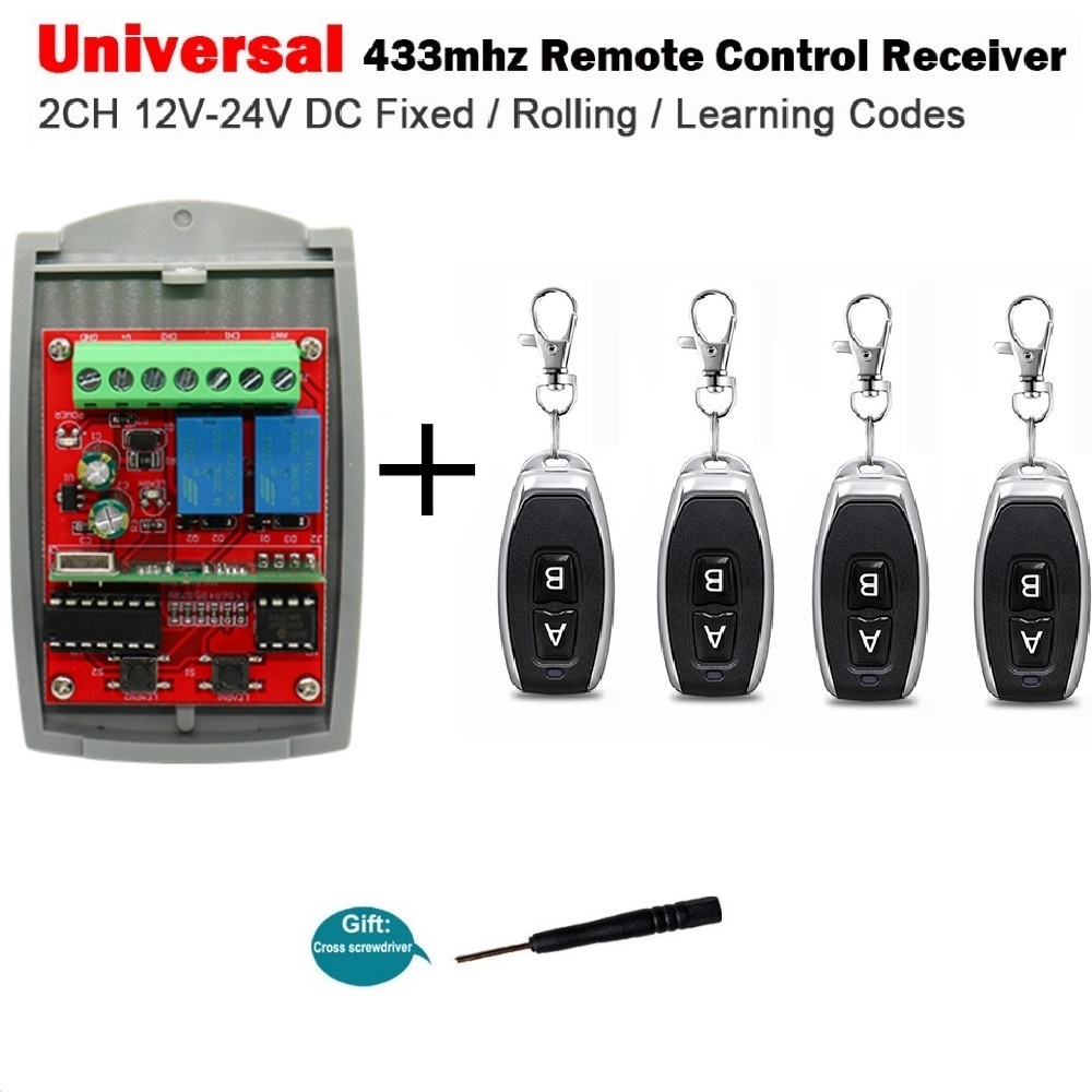 Switch Opener Tool - 범용 차고 문짝 리시버, 433MHz 스위치