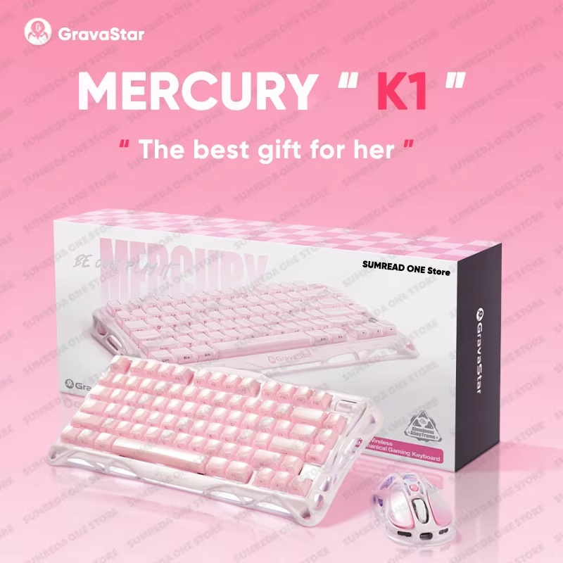 Gaming Keyboard Non Mechanical - Grava Star Mercury K1 무선 게임용