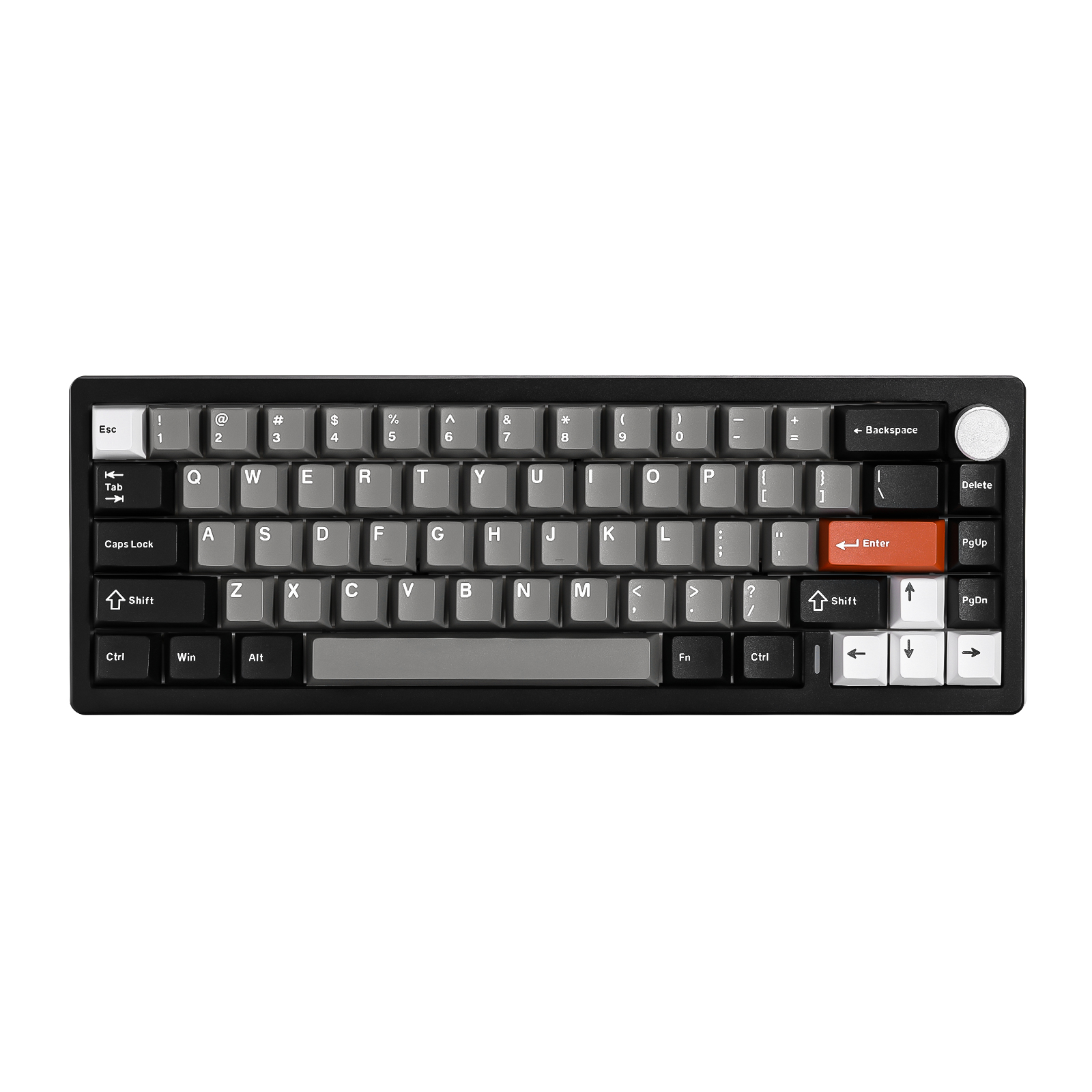 Gaming Keyboard Mini Mechanical - YUNZII AL68 블랙 QMK/VIA 기계식 키보드,