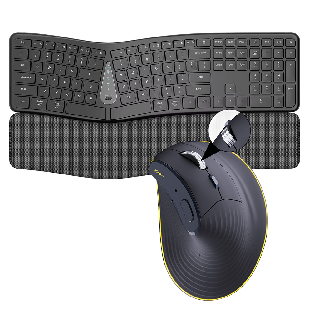 Gaming Keyboard Extension - 2.4G 무선 키보드 마우스 콤보, 편안한