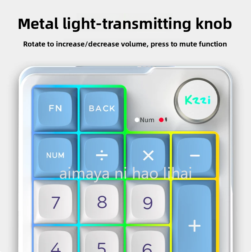 Kzzi K20 미니 키패드 3가지 모드 블루투스 무선 - Gaming Keyboard Mini Mechanical 리뷰 및 가격