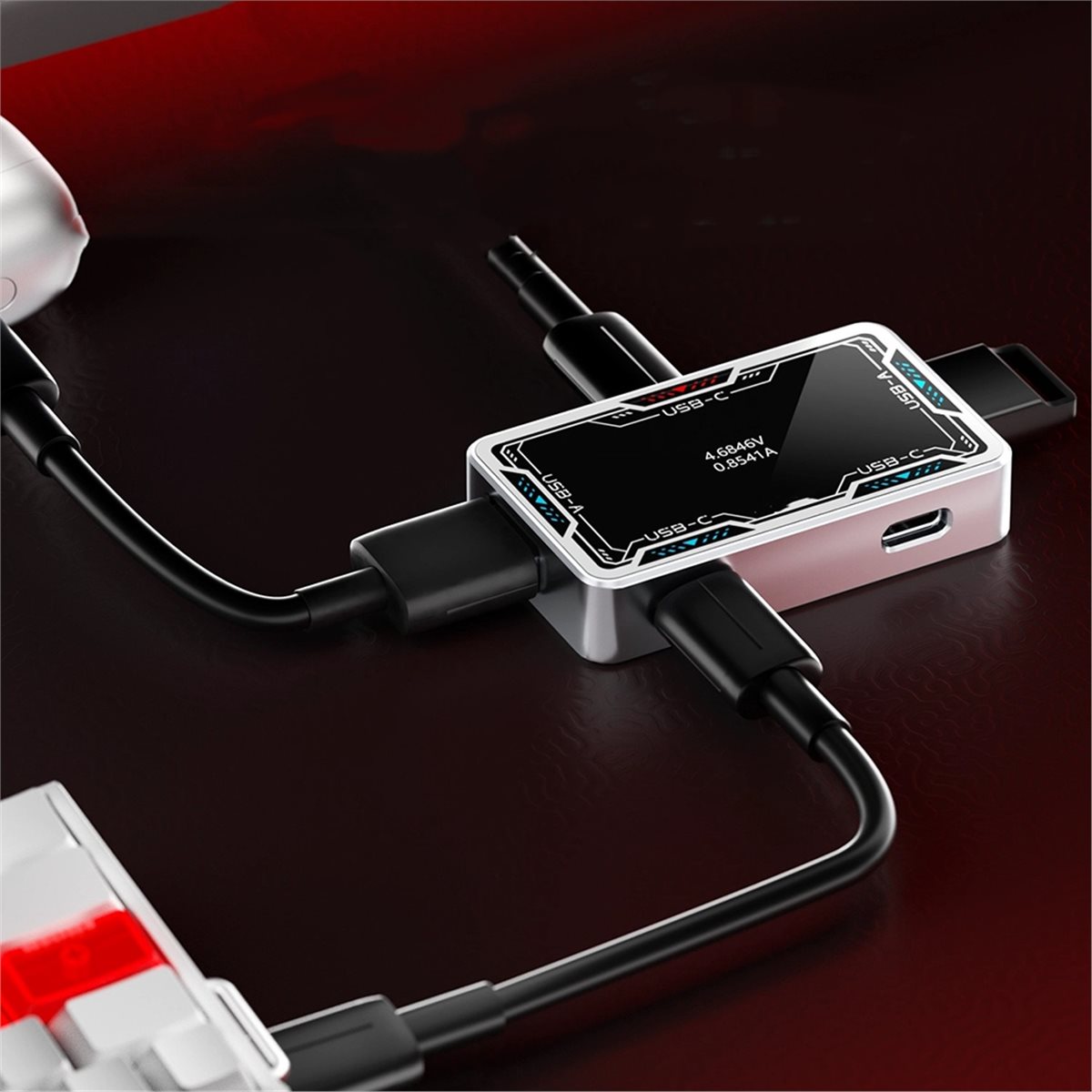 게이밍 USB 허브 8K 고속 Type-C 스플리터 게 - Gaming Keyboard Splitter 리뷰 및 가격