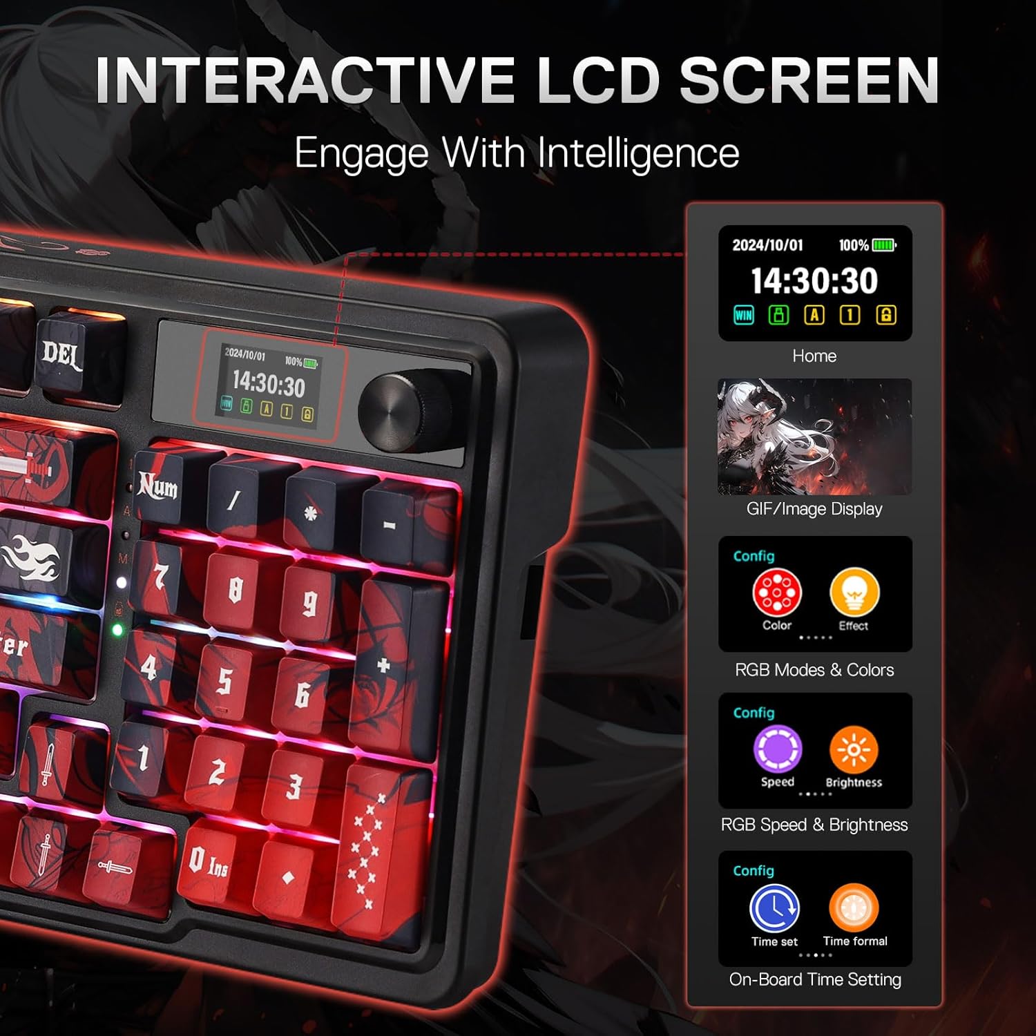 레드래곤 무선 개스킷 게이밍 키보드 (하이프 스크린 & - Gaming Keyboard Blue Switches 리뷰 및 가격