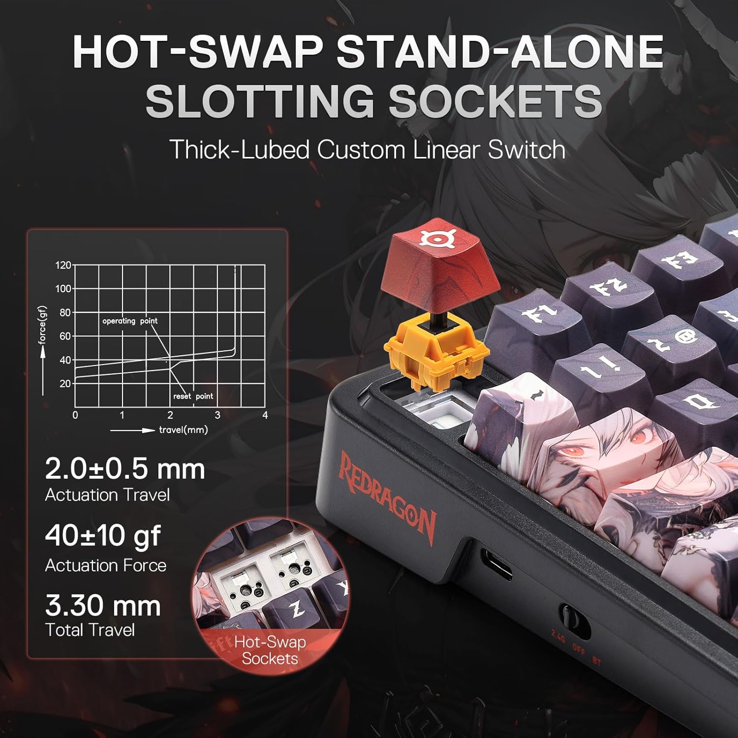 레드래곤 무선 개스킷 게이밍 키보드 (하이프 스크린 & - Gaming Keyboard Blue Switches 리뷰 및 가격