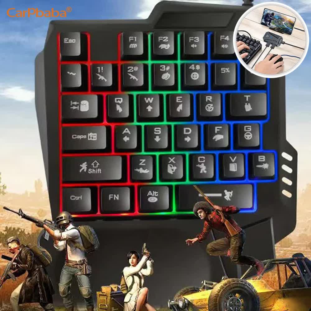 USB 싱글 핸드 원핸드 게이밍 키트 안드로이드 및 P - Gaming Keyboard 1 Hand 리뷰 및 가격