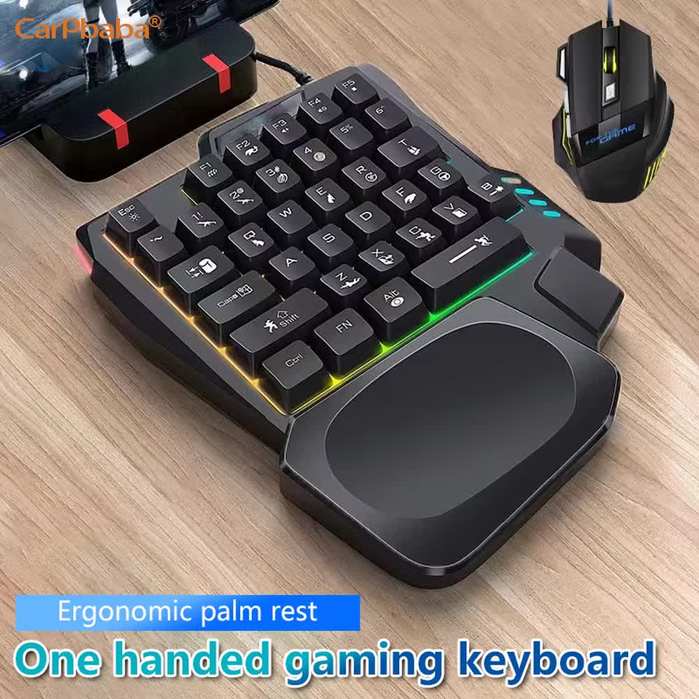 USB 싱글 핸드 원핸드 게이밍 키트 안드로이드 및 P - Gaming Keyboard 1 Hand 리뷰 및 가격