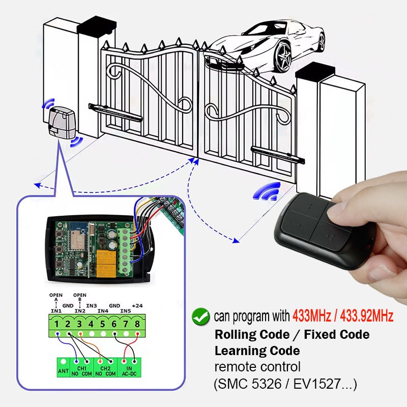 함께 일합니다 Tuya WIFI 차고 문 개폐기 게이트 - Switch Opener Tool 리뷰 및 가격