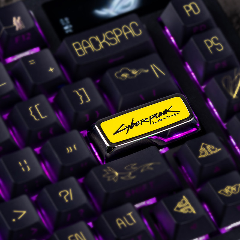 애니메이션 키캡 사이버펑크 2077 테마 기계식 키보드 - Gaming Keyboard Theme 리뷰 및 가격