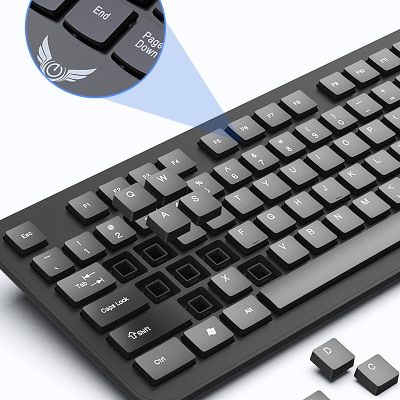 2.4G 무선 키보드 마우스 세트 104키 표준 키보드 - Gaming Keyboard And Mouse Set 리뷰 및 가격