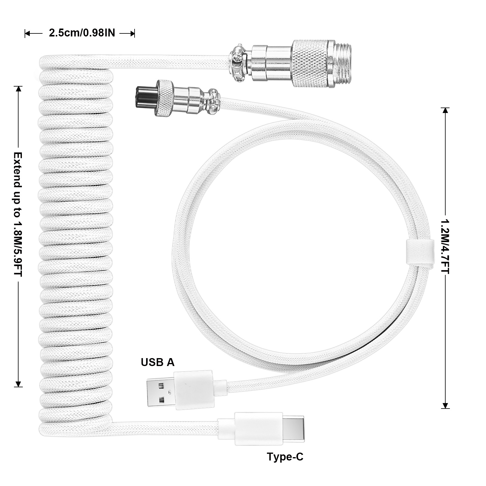 USB 타입 C 기계식 키보드 코일 케이블 하드웨어 링 - Gaming Keyboard Type C 리뷰 및 가격
