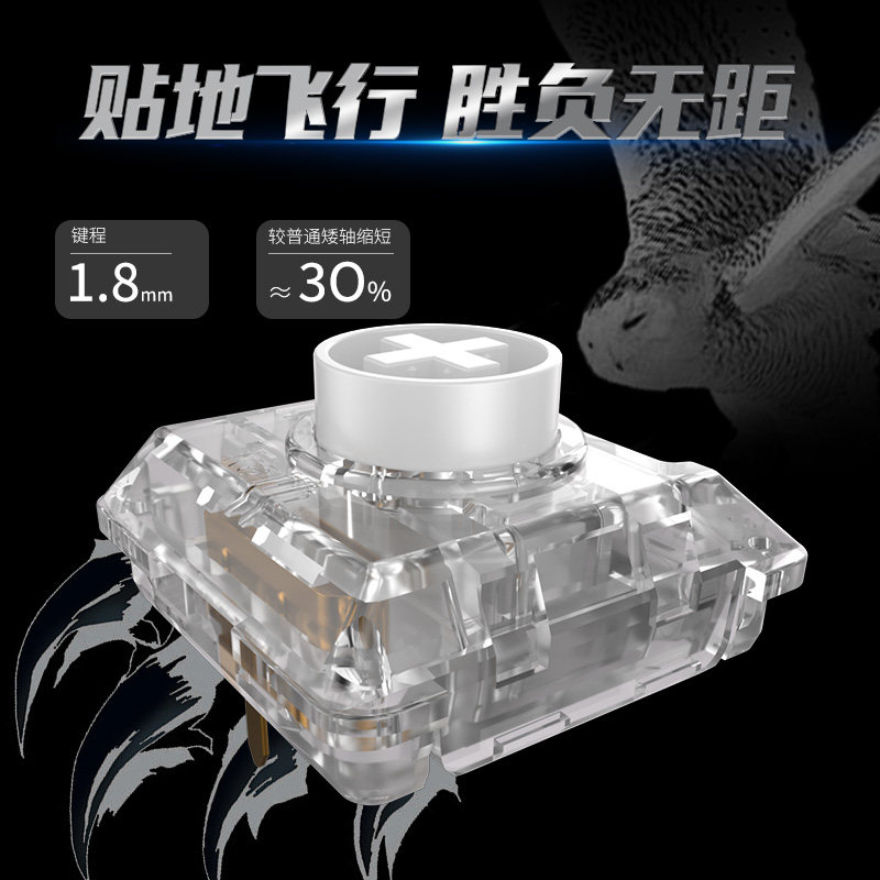 Kailh Choc 화이트 올빼미 스위치 미니 로우 프 - Gaming Keyboard Mini Mechanical 리뷰 및 가격