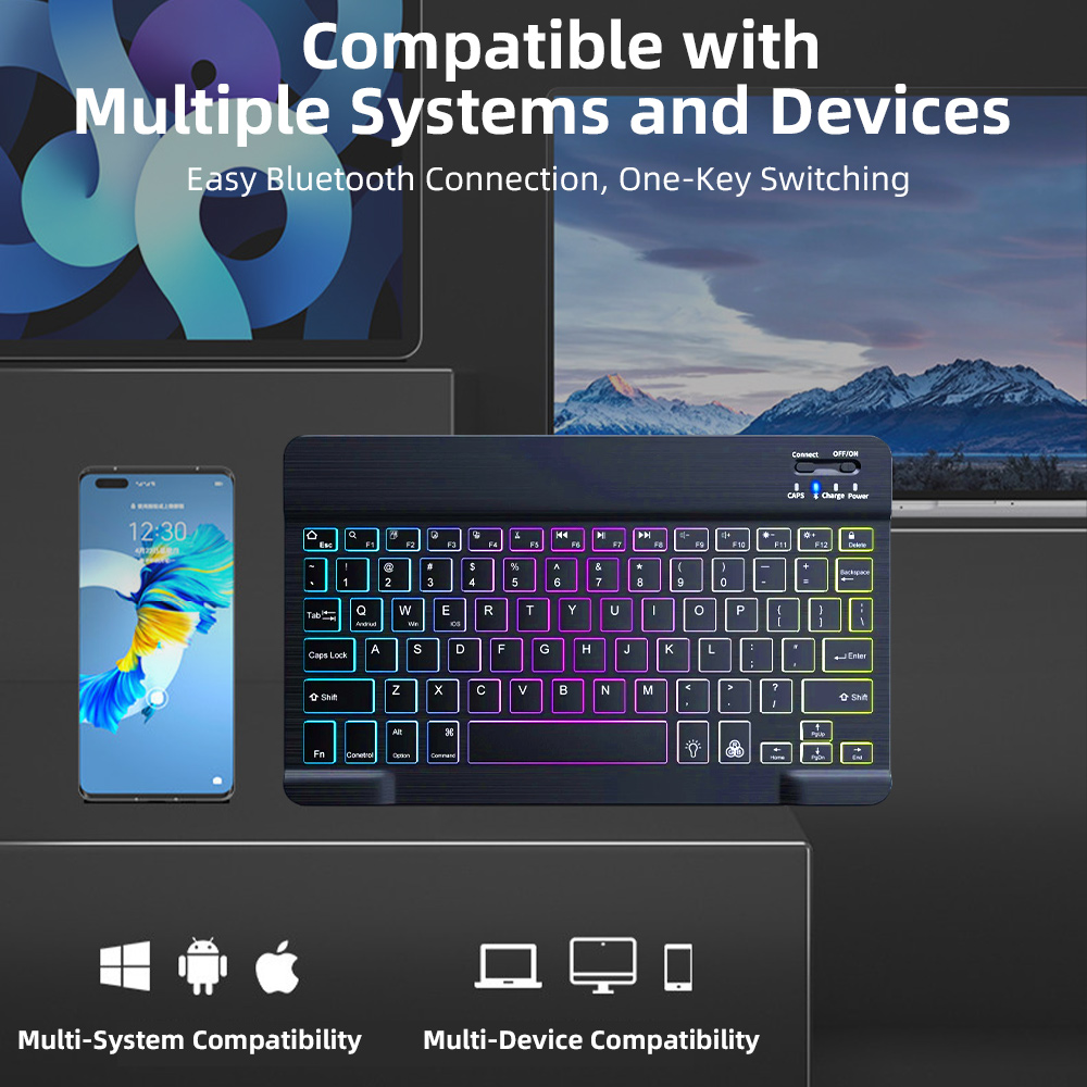 2026 백라이트 블루투스 키보드 안드로이드 iOS 윈 - Gaming Keyboard Mini Mechanical 리뷰 및 가격