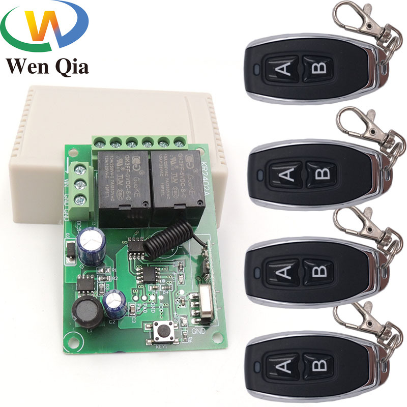 433MHz 범용 무선 원격 제어 DC6V 12V 24 - Switch Opener Tool 리뷰 및 가격